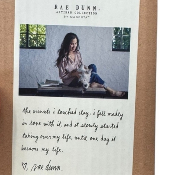 Rae Dunn Ceramic Mug Set - Mama Bird & Baby Bird With Bird Charms - New In Box - Picture 5 of 10